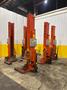 (6) 18,000 LB ALM MODEL #WE-18 HEAVY DUTY ELECTRIC MOBILE COLUMN LIFT AUTOMOTIVE JACKS: YOBRO #24551