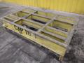 16 TON (32,000 LBS) x 46" x 80" HEAVY DUTY RAIL MOUNTED PORTABLE TRANSFER CART: YOBRO #24226