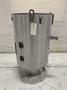 New AEC Drying Hopper, WH75, Approx. 75 lb Capacity, Insulated, Stainless Steel