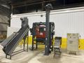 10 HP X 36" X 13"  ROSLER MODEL #JDBC-11/2 CONTINUOUS BARRELL BLASTING / AUTOMATIC PARTS DEBURRING MACHINE: STOCK #19436