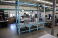 Midwest Crane Heavy Duty Mold Table with Overhead Crane, 4,000 #Capacity, CM Lodestar 2 Ton and 1/2 Ton Hand Chain Hoists - Auction Item