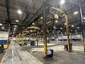 3 TON X 14' WIDE X 130' LONG MPH/BUDGIT OVERHEAD FREE STANDING BRIDGE CRANE