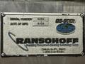 24" W X 11" H RANSOHOFF 3-STAGE STAINLESS STEEL PASS THROUGH BELT CONVEYOR PARTS WASHER, 2003, ELECTRIC HEAT: STOCK #22020