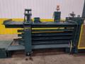 24" X 36" X 96" LONG AMERICAN MODEL #10447 HYDRAULIC HORIZONTAL BALER: YOBRO #24745