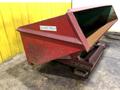 2 CU YD 56" x 84" x 24" ROURA STEEL DUMP HOPPER: STOCK 17491