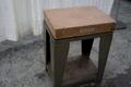 18" X 24" STARRETT PINK GRANITE PLATE ON STAND: STOCK #74829