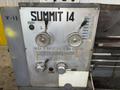 14" X 40" SUMMIT MODEL #14 ENGINE LATHE. 2" HOLE: STOCK #23258
