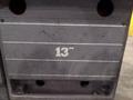 13" X 50" CLAUSING COLCHESTER MODEL #13 ENGINE LATHE 1.65" HOLE: STOCK #23357