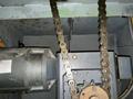 8,000 LB X 36" DALLAS DPR-8000-36 MOTORIZED UNCOILER. STOCK # 0218526