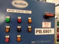 NORDSON POWDER COAT PAINT SYSTEM WITH FEEDER &amp; I-CONTROL. STOCK # 0985226