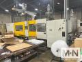 500 TON 63 OZ TOSHIBA MODEL ISGS500WV21-27B WIDE PLATEN INJECTION MOLDING MACHINE MFG 2004