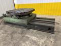60" X 60" CINCINNATI GILBERT ROTARY TABLE W/ 60" POWER TRAVEL: STOCK #23585