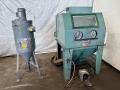 40" x 40" TRINCO 40X40SE DELUXE MANUAL BLAST CABINET &amp; DUST COLLECTOR: YOBRO #25758