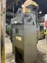 5 CU FT X 15 HP WHEELABRATOR TUMBLAST RUBBER BELT SHOT BLAST CABINET: YOBRO #25013