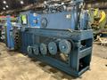 30" X 40" SELCO MODEL HSO-128A AUTO-TIE TOP LOADING HORIZONTAL HYDRAULIC BALER SYSTEM, W/ CONVEYOR &amp; DUMP HOPPER: YOBRO #26210