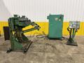 10,000 LBS X 24" X .105" ROWE ENTRY SERVO FEED LINE, COIL CAR, REEL, STRAIGHTENER, INDRAMAT SERVO FEED: YOBRO #24518