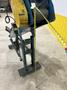 8" WIDE X 6' HIGH NEW LONDON ENG MODEL #500 MOTORIZED BELT INCLINED PARTS CONVEYOR: STOCK #20069