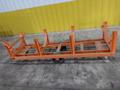 (2) 84" X 28" HEAVY DUTY PIPE TOW CARTS: STOCK #23689