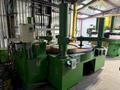 84" SPITFIRE, MODEL 84PNLC, (4) PNEUMATIC HOLD DOWNS, CONDITIONING RINGS, VARIABLE SPEED TABLE, DRIP SYSTEM