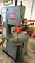 18" Grob Vertical Band Saw 4V-18, 40-5000 FPM, 28" x 24" Air-Hyd. Feed Tbl., 3 HP