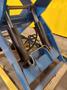 3,500 LBS X 30" X 96" BISHAMON HYDRAULIC SCISSOR LIFT TABLE WITH ROLLER TOP: STOCK #20966