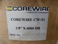 1/8" X 600# COREWIRE MODEL #CW-S1 WELDING WIRE: STOCK 12885