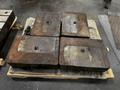 20.5" X LONG X 14.5" WIDE X 7" TALL VIBRO-DYANMICS PRESS ISOLATION PAD SET(QTY4) STOCK # 0883125