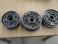 (3) Wheel Hubs for Okamoto 12" x 2" x 5" Wheels- Auction Item