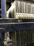 2008 Siemens model 1500n32-64/90-125/175sylc 1500 mm filter press s/n f008178 with 65- approx. 1500 x 1500 mm filters, Siemens plc controls, side bar suspension, bomb bay doors discharge