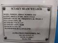 100 KVA SCIAKY MODEL #PMM2TC ROTARY SEAM WELDER. STOCK # 0951323