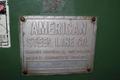 2500 LBS  X 18" AMERICAN STEEL LINE DOUBLE END COIL REEL: STOCK #76416