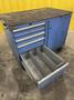 48" X 29" X 36" LISTA JOB BOX CABINET &amp; DRAWERS TOOLBOX ON CASTERS: YOBRO #24488