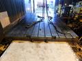 18' X 5'6' X 10' THICK GIDDINGS &amp; LEWIS T-SLOTTED FLOOR PLATE: #67269