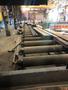 25" X 36" W.F. WELLS INC B-25-2 HORIZONTAL BAND SAW WITH 80' POWERED ENTERY CONVEYOR AND 32' POWERED EXIT CONVEYOR