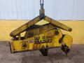 15,000 LB 7.5 TON BRADLEY SINGLE RIM VERTICAL COIL LIFTING TONG SCISSOR TYPE COIL LIFT: STOCK #14208