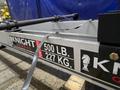 KNIGHT 4110 CHAIN HOIST LIFT TRACK 12′ 10″ 500 LB CAPACITY SET OF TWO USED