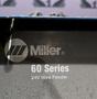 MILLER DELTAWELD 450 ARC WELDER WITH WIRE FEEDER AND CART USED