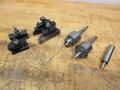 Manual Lathe Tooling, (3) Dorian QITP25-N and (1) Aloris AXA 1 Tool Post Holders, Jacobs Keyed Chuck &amp; Live Center with #2 MT, Royal Live Center 1" Straight Shank- Auction Item