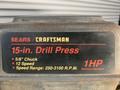 Craftsman 15" Drill Press with 5/8" Chuck