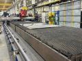 USED KOIKE 10' X 100' CO2 PLATE LASER WITH (2) 4,000 WATT RESONATORS, Year: 2007