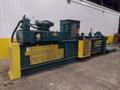 24" X 36" X 96" LONG AMERICAN MODEL #10447 HYDRAULIC HORIZONTAL BALER: YOBRO #24745