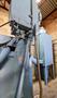 New Automatic Spinner Hanger Single Swing Door Shot Blast Machine