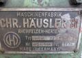12' X 1.5" HAEUSLER 4 ROLL MODEL NO. VRM 12/3 HYDRALIC PLATE BENDING ROLL. STOCK # 2000420