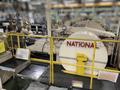 National Model 750 High Speed Double Stroke Roller Header