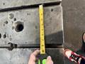 28" W X 28" D X 24" T CARLTON T-SLOTTED DRILL BOX TABLE. STOCK # 0432226