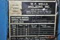 SAW, BAND, HORIZANTAL, W.F. WELLS #3382