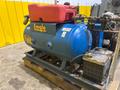 18 HP EMGLO MODEL #U18HGB-SM PORTABLE AIR COMPRESSOR &amp; KOHLER GAS POWERED ENGINE: YOBRO #24254