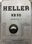 6' X 15" HELLER MODEL #RB50/1600 RADIAL DRILL: STOCK #20180