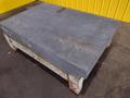 6' X 4' X 5" COLLINS MICROFLAT GRANITE INSPECTION SURFACE PLATE AND TABLE STAND: STOCK #19004