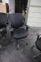Matching Black Office Chairs (5)- Auction Item
